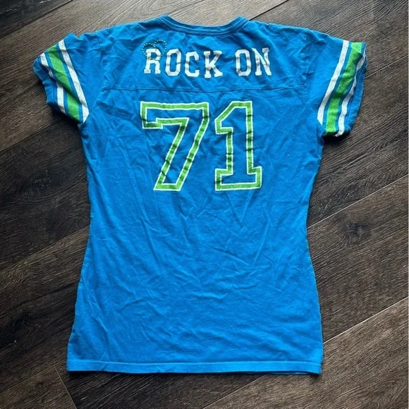 Hard Rock Rivera Maya Women’s Cafe Blue Green Short Sleeve Tees XL - Picture 5 of 5